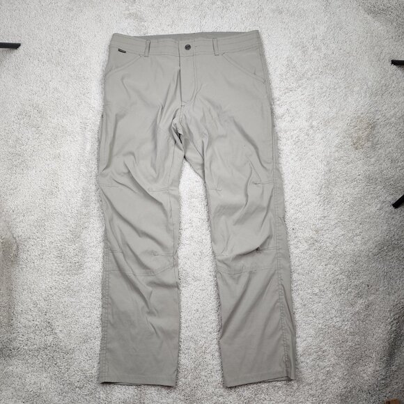 Kuhl Pants Mens Size 36X30 Beige Hiking Outdoor Rei Hiking Camping USA Clean Y2K - Picture 3 of 9
